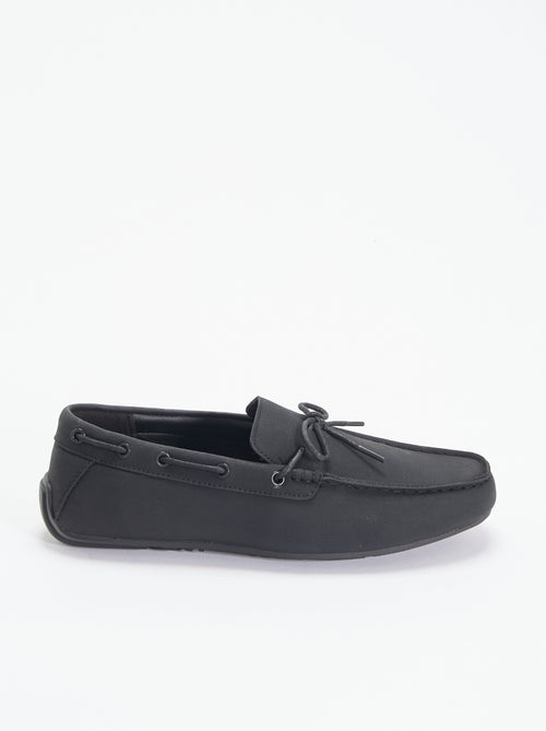 Mocassins en suédine unis - Kiabi