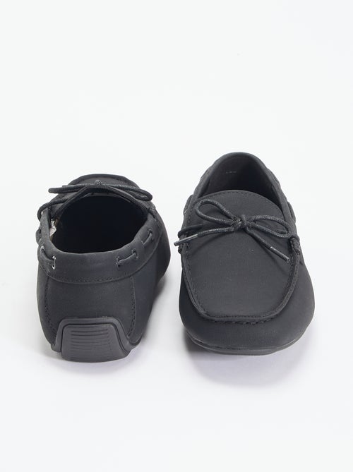 Mocassins en suédine unis - Kiabi