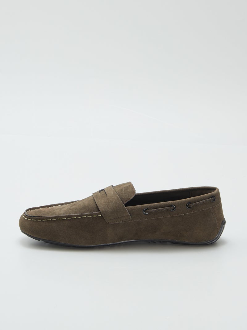 Mocassins KAKI - Kiabi