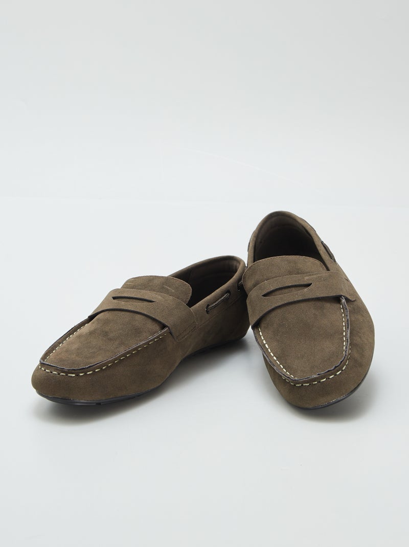 Mocassins KAKI - Kiabi