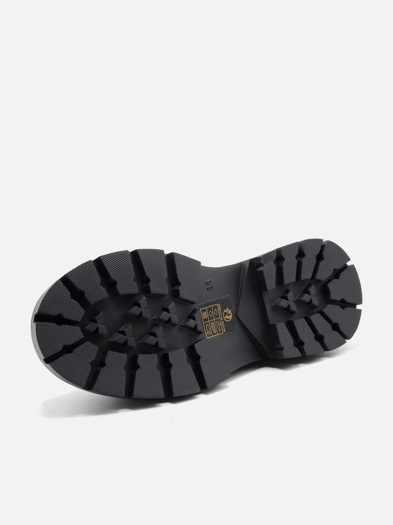 Mocassins met dikke zool Zwart - Kiabi