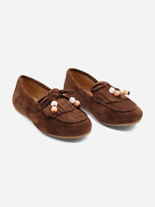 Mocassins met franjes - Kiabi