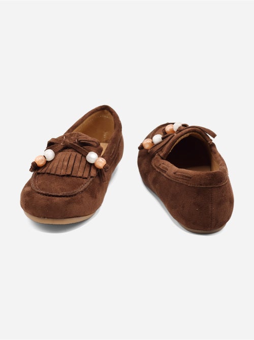 Mocassins met franjes - Kiabi