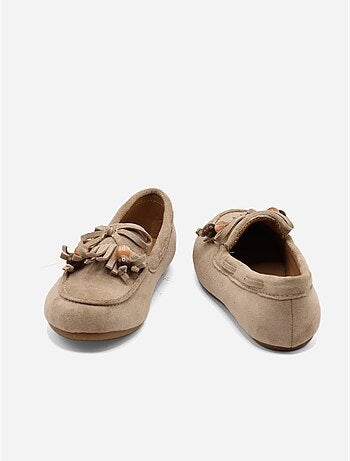 Mocassins met franjes