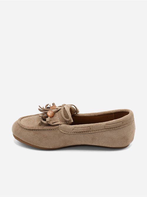 Mocassins met franjes - Kiabi