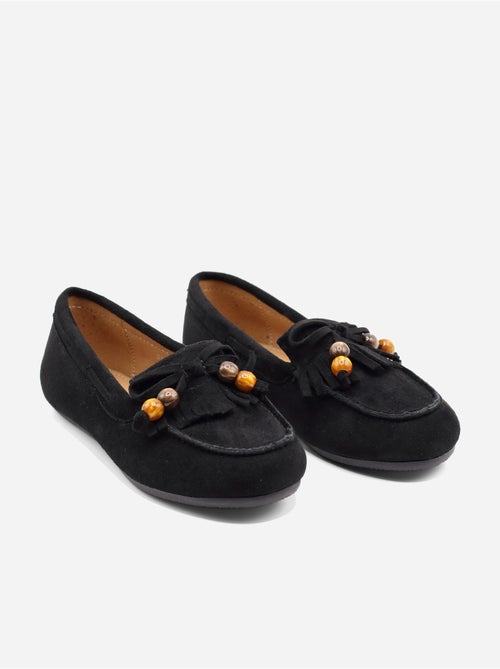 Mocassins met franjes - Kiabi