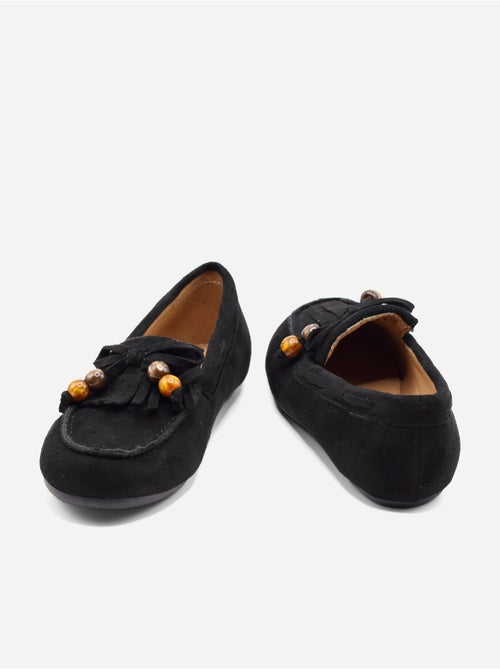 Mocassins met franjes - Kiabi