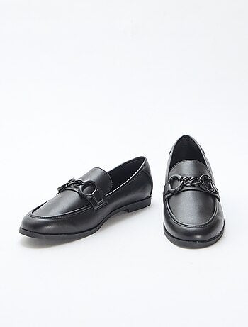Mocassins met ketting