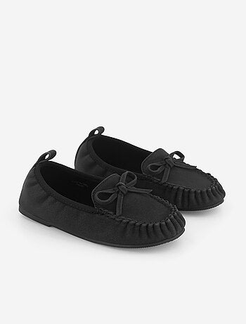 Mocassins met strik