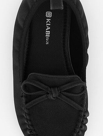 Mocassins met strik