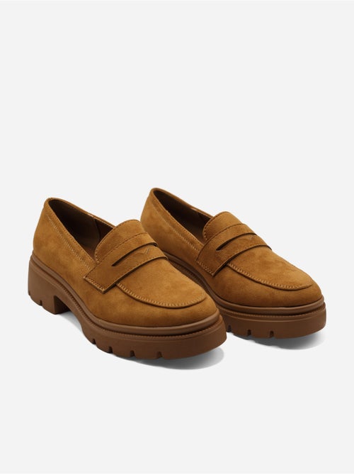Mocassins met suède-look - Kiabi Mocassins met suède-look - Kiabi