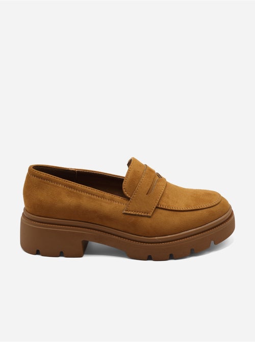 Mocassins met suède-look - Kiabi Mocassins met suède-look - Kiabi