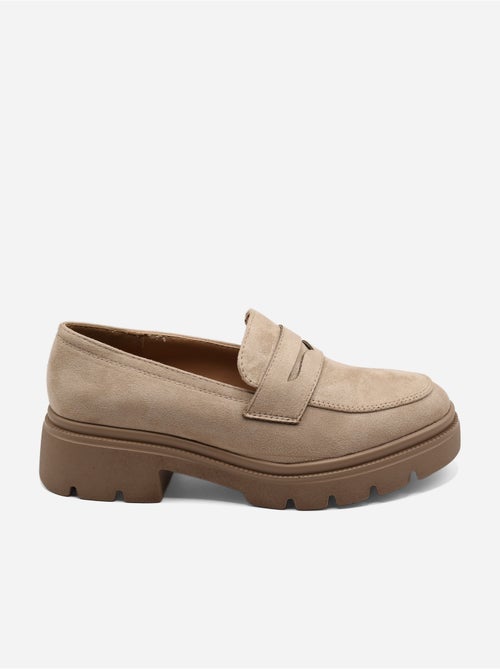 Mocassins met suède-look - Kiabi Mocassins met suède-look - Kiabi
