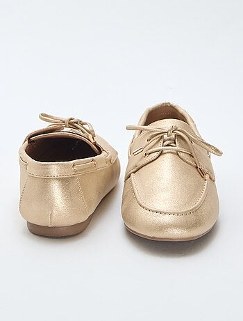 Mocassins met veters