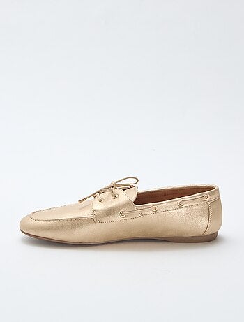 Mocassins met veters