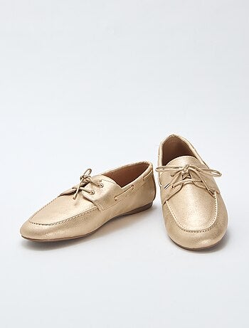 Mocassins met veters