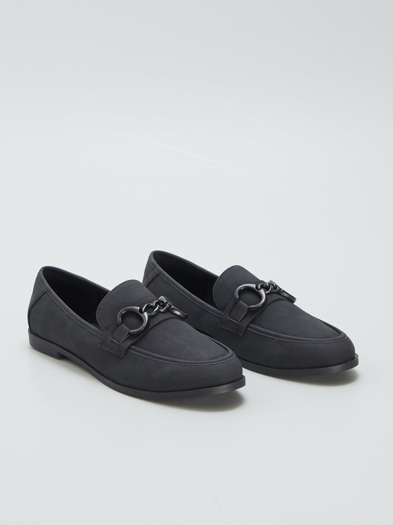 Mocassins noir - Kiabi