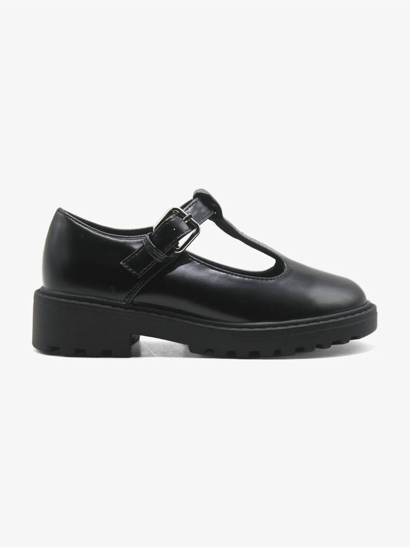 Mocassins ouverte Noir - Kiabi
