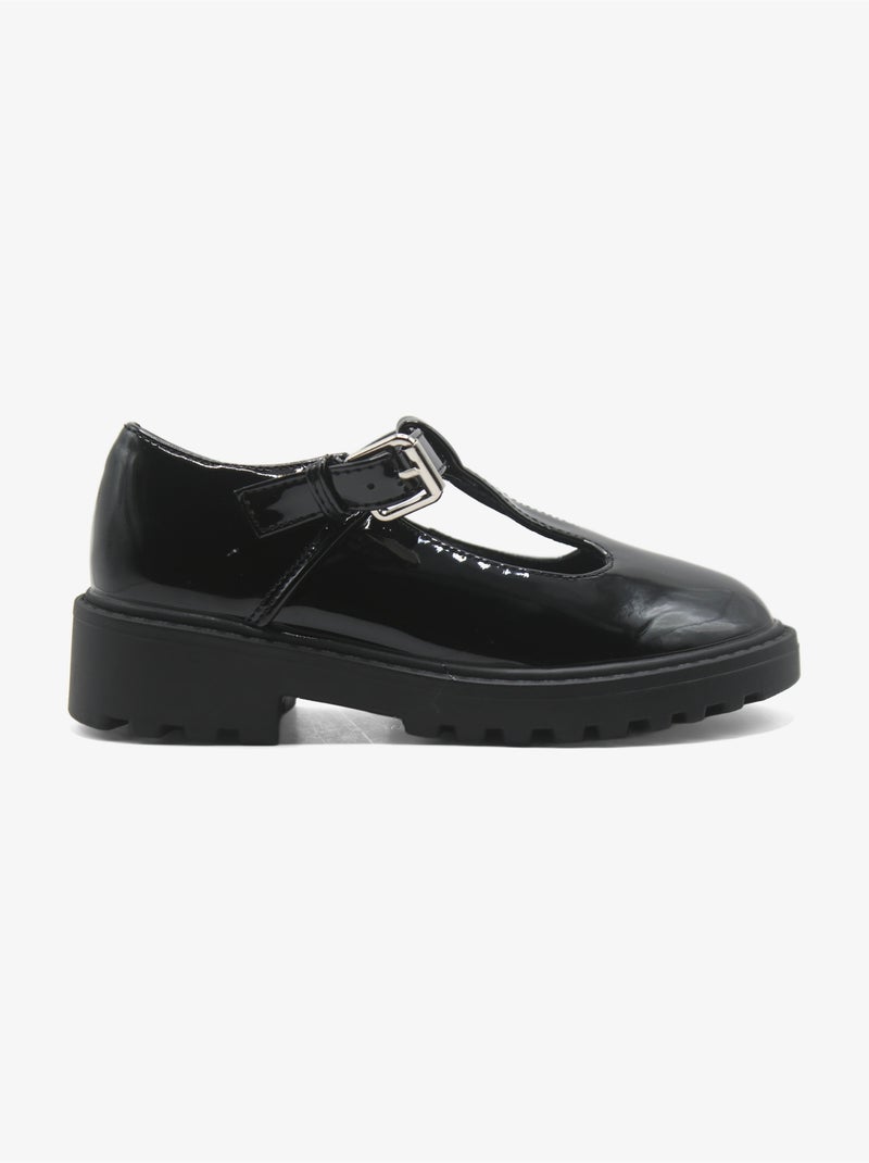 Mocassins ouverte Noir Noir - Kiabi