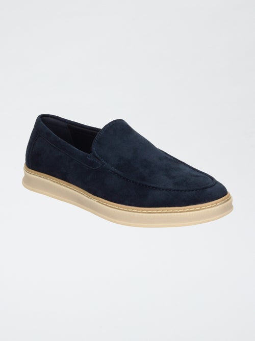 Mocassins van suède-imitatie - Kiabi