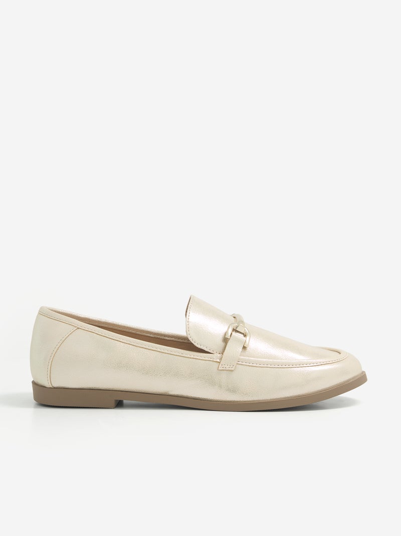 Mocassins vernies Jaune - Kiabi