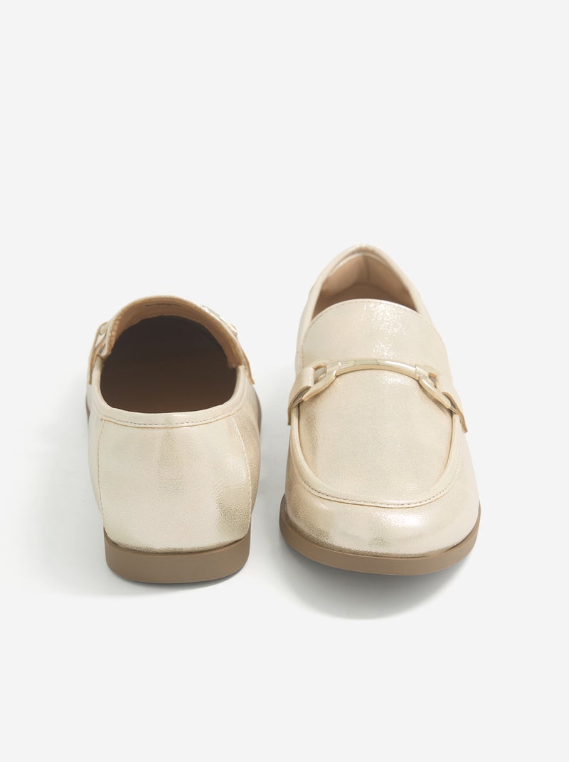 Mocassins vernies Jaune - Kiabi
