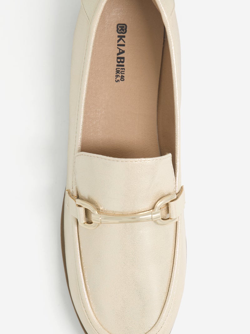 Mocassins vernies Jaune - Kiabi