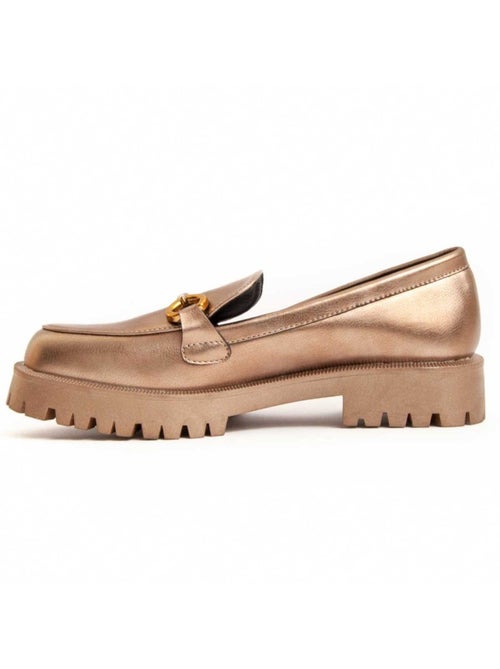 Moccassin à Plateforme Matière Synthétique Et Textile Montevita - Kiabi Moccassin à Plateforme Matière Synthétique Et Textile Montevita - Kiabi
