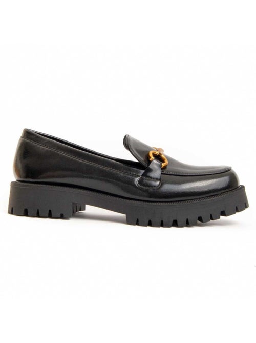 Moccassin à Plateforme Matière Synthétique Et Textile Montevita - Kiabi Moccassin à Plateforme Matière Synthétique Et Textile Montevita - Kiabi