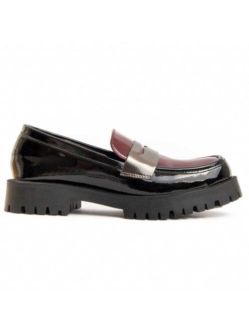 Moccassin à Plateforme Matière Synthétique Et Textile Montevita - Kiabi Moccassin à Plateforme Matière Synthétique Et Textile Montevita - Kiabi