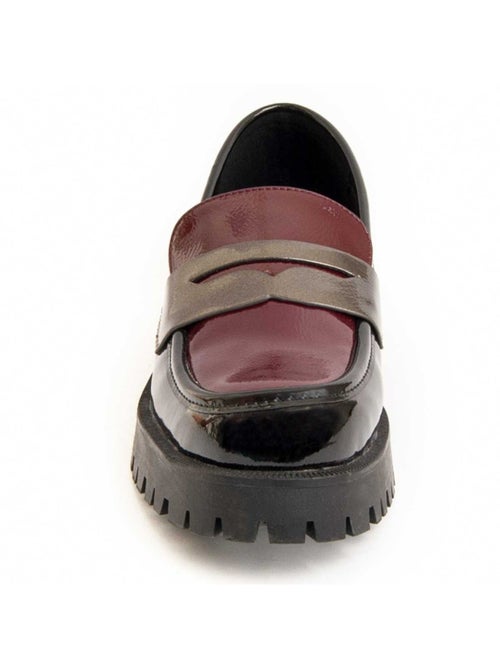 Moccassin à Plateforme Matière Synthétique Et Textile Montevita - Kiabi Moccassin à Plateforme Matière Synthétique Et Textile Montevita - Kiabi