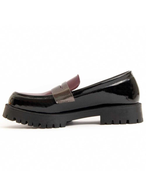 Moccassin à Plateforme Matière Synthétique Et Textile Montevita - Kiabi Moccassin à Plateforme Matière Synthétique Et Textile Montevita - Kiabi