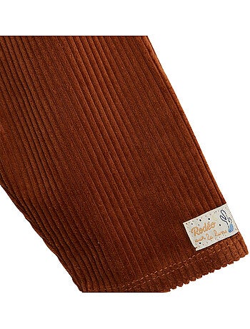 Mocha corduroy babybroekje