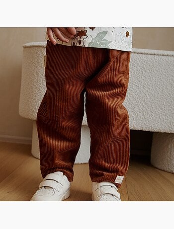 Mocha corduroy babybroekje