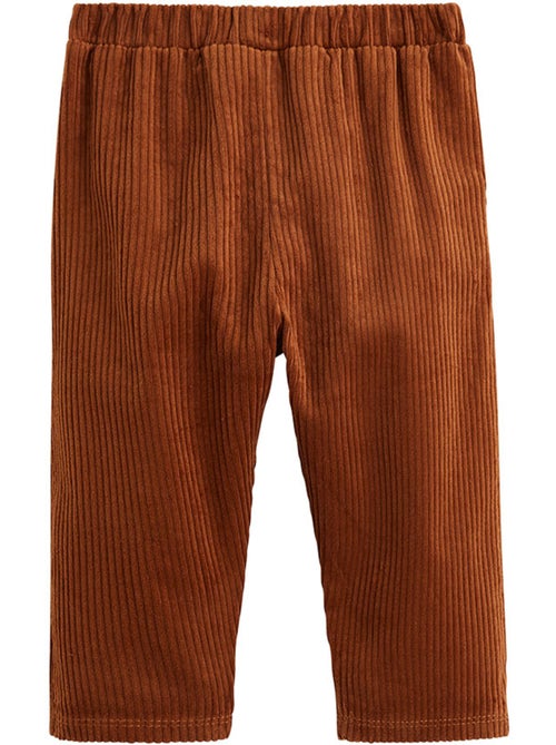 Mocha corduroy babybroekje - Kiabi
