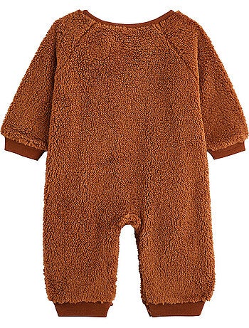 Mocha sherpa babyrompertje