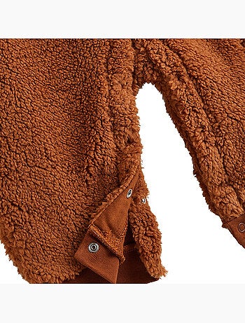 Mocha sherpa babyrompertje