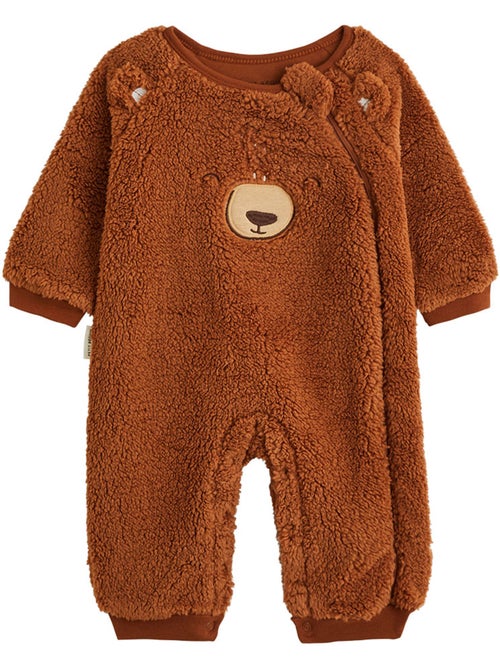 Mocha sherpa babyrompertje - Kiabi Mocha sherpa babyrompertje - Kiabi