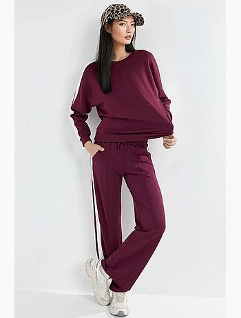 Modal touch regular fit sweatshirt- en broekset hiccup