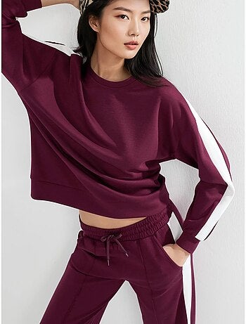 Modal touch regular fit sweatshirt- en broekset hiccup