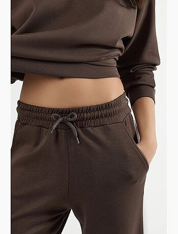 Modal touch regular fit sweatshirt- en broekset hiccup