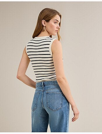Modale bodysuitstrepen, MO Fashion