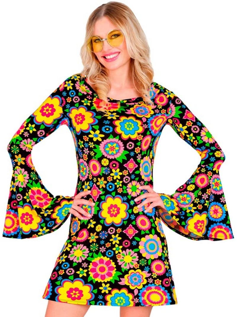 Mode hippie des années 60 : costumes fleuris Multicolore - Kiabi