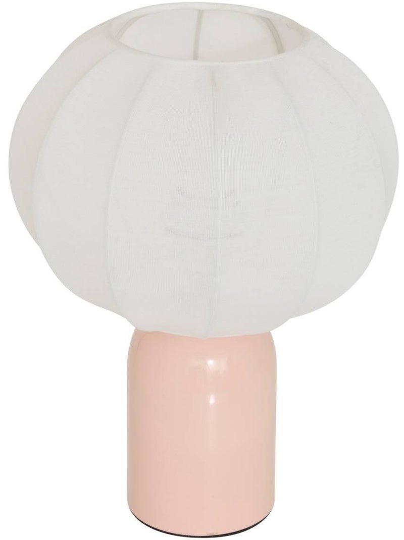 Moderne design-tafellamp van staal Roze - Kiabi