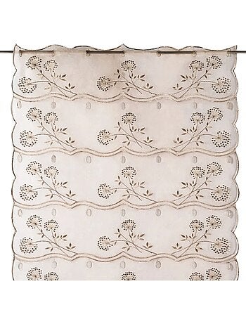 Modulable brodé à motifs floraux