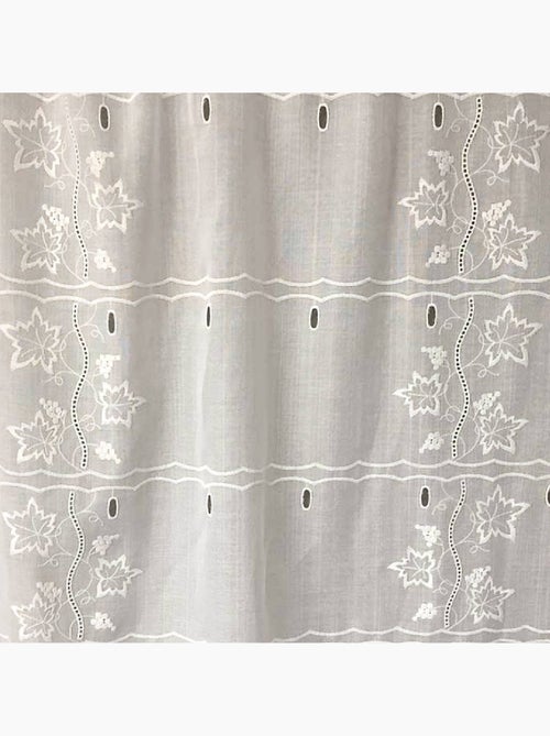Modulable brodé à motifs vigne et raisin - Kiabi