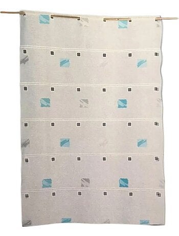Modulable brodé motif de carrés colorés