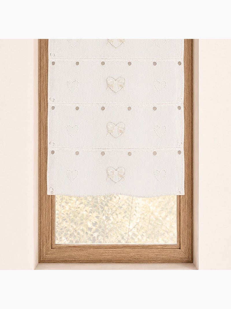 Modulable brodé motifs de rennes et coeurs Blanc - Kiabi