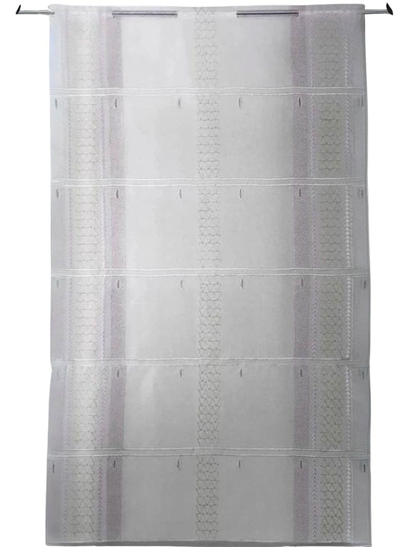 Modulable droit à motifs géométriques Gris clair - Kiabi