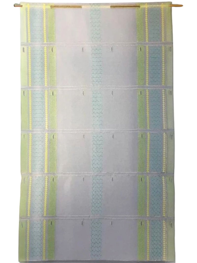 Modulable droit à motifs géométriques Vert clair - Kiabi